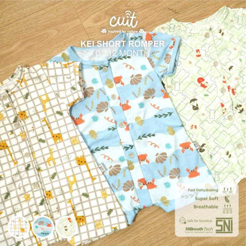Product image CHARACTER - Kei Short Romper NB Crab